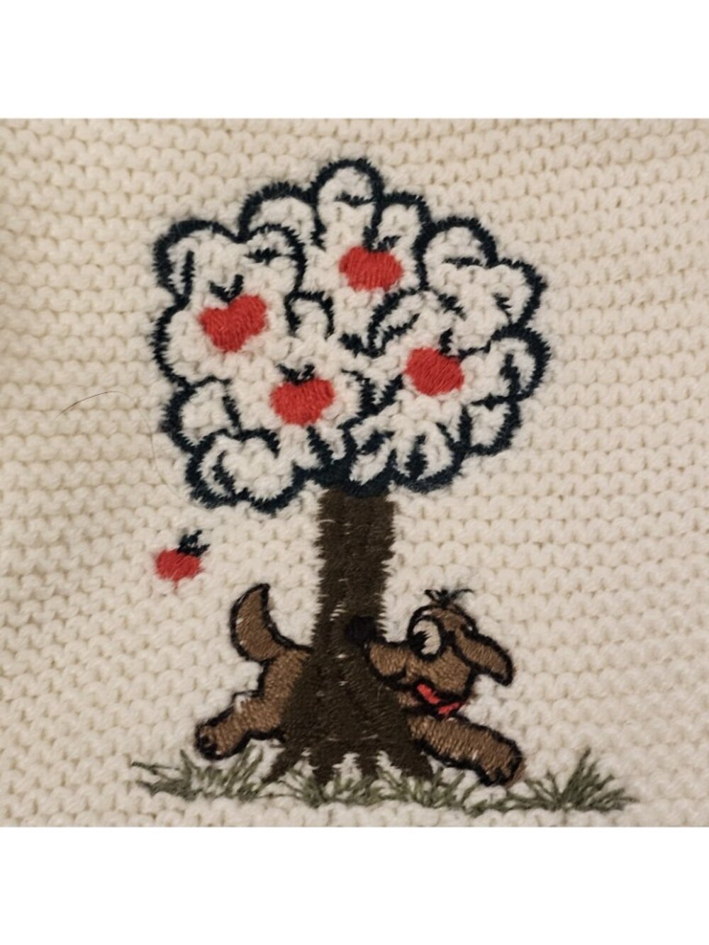 VTG St. Peter Trachten Kids Cardigan Sweater Sz 18-24 M Embroidered Folk Art - Picture 3 of 11